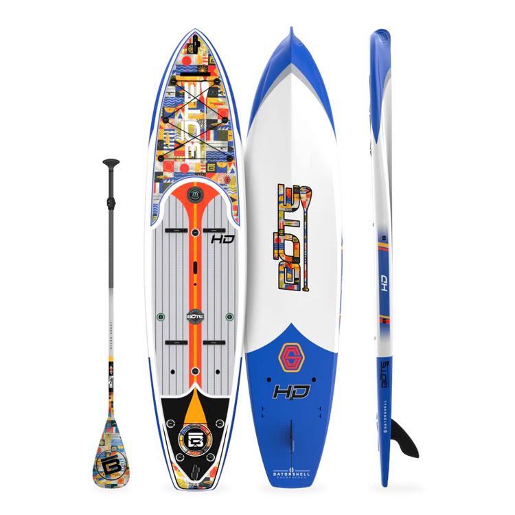 Bote HD Gator Shell 12' Stand Up Paddleboard with Carbon Paddle - Image 4